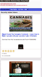 Mobile Screenshot of cannabisoilcures.com
